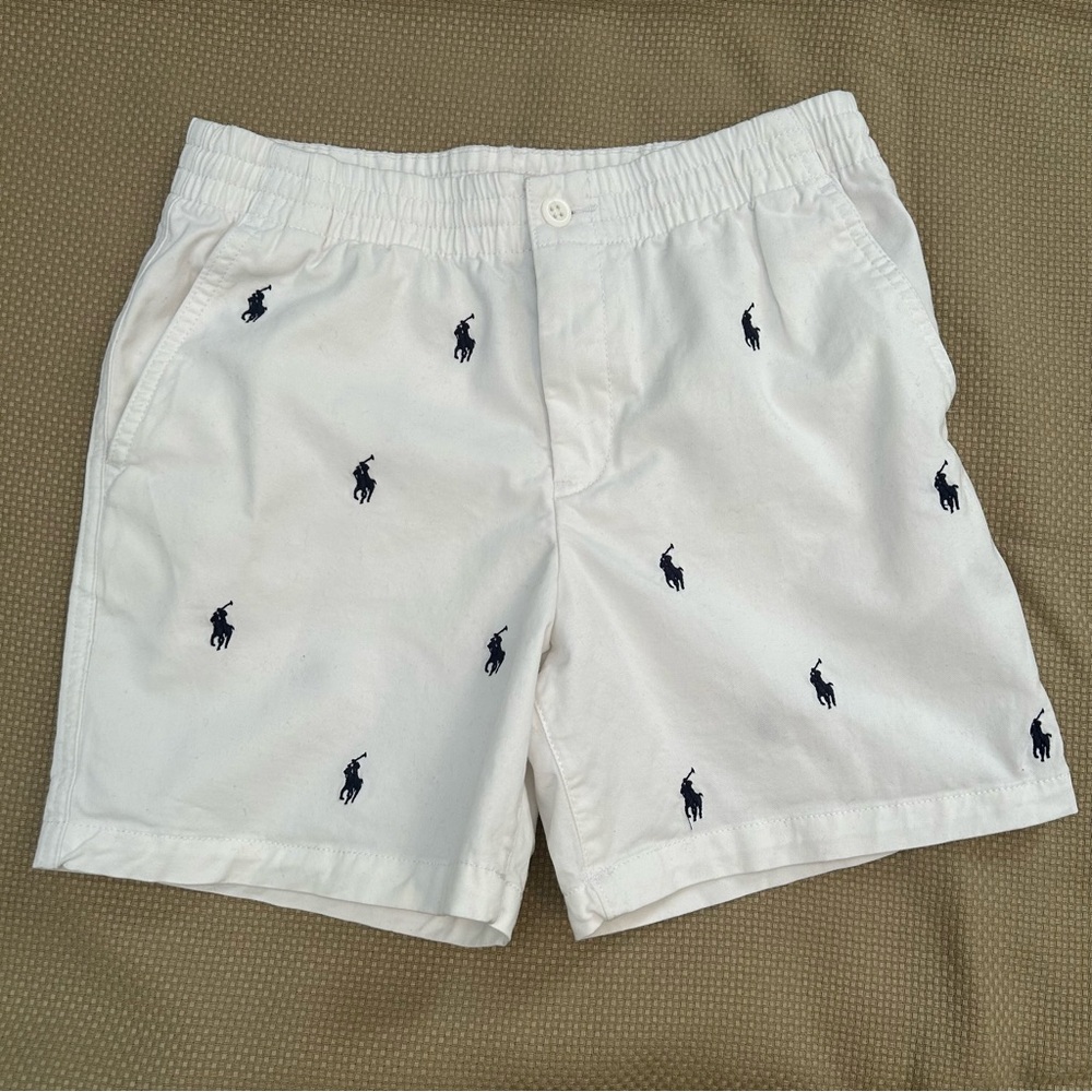 Polo by Ralph Lauren White Kids Shorts